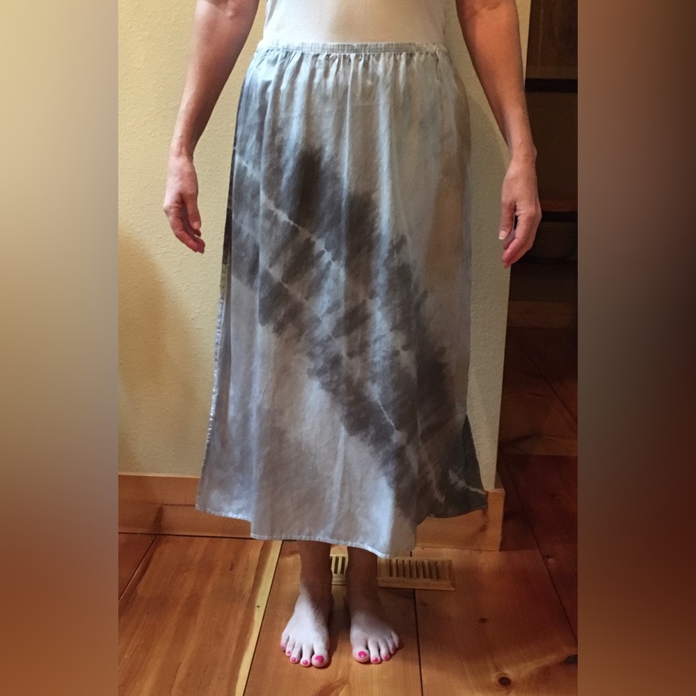 NWT J.Jill Silk/Cotton Skirt